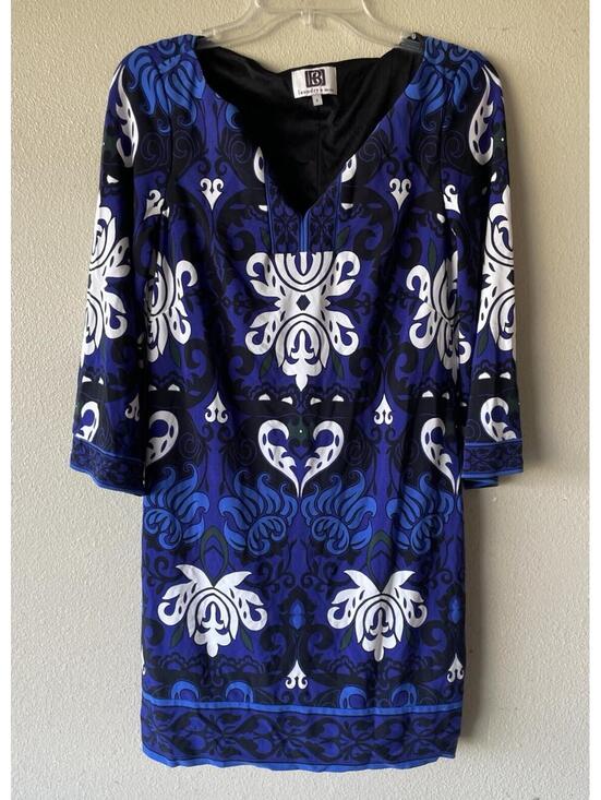 Laundry by Shelli Segal Dresses & Skirts - Laundry by design size 4 dress blue floral stretch